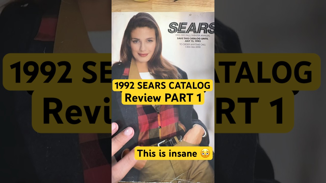1992 Sears Catalog Review 🛍️