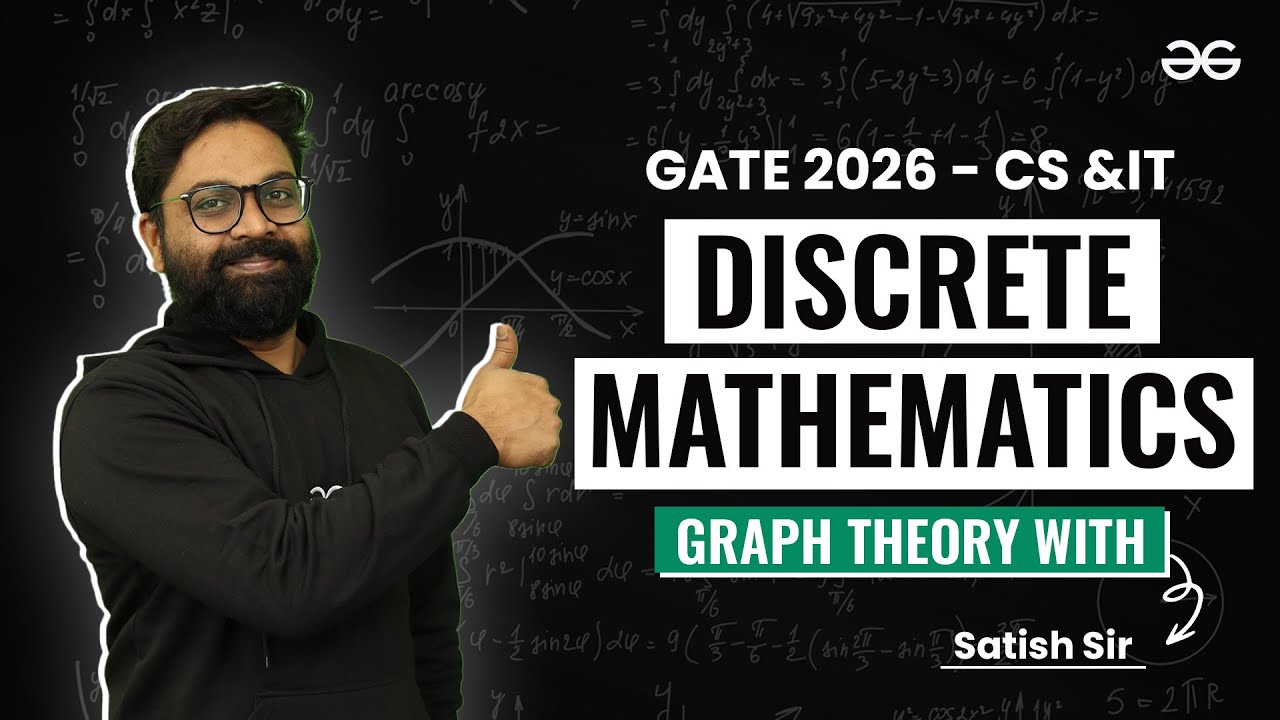 GATE Discrete Mathematics: Introduction to Graph Theory with Satish Sir