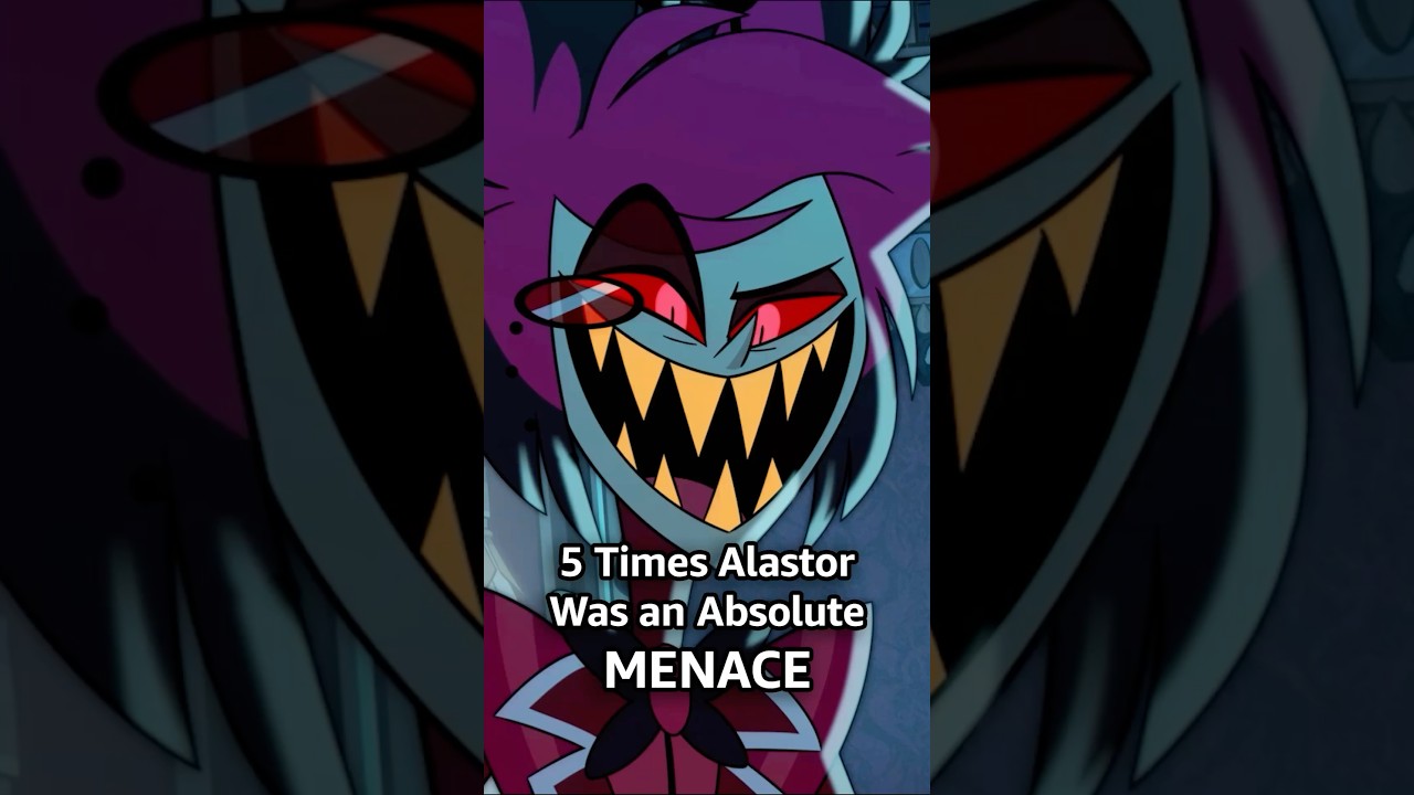 Alastor, my dear, you're scaring us | Hazbin Hotel now streaming on Prime Video