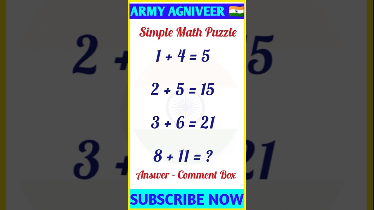 Army Agniveer & GD Math Classes 2025 📚