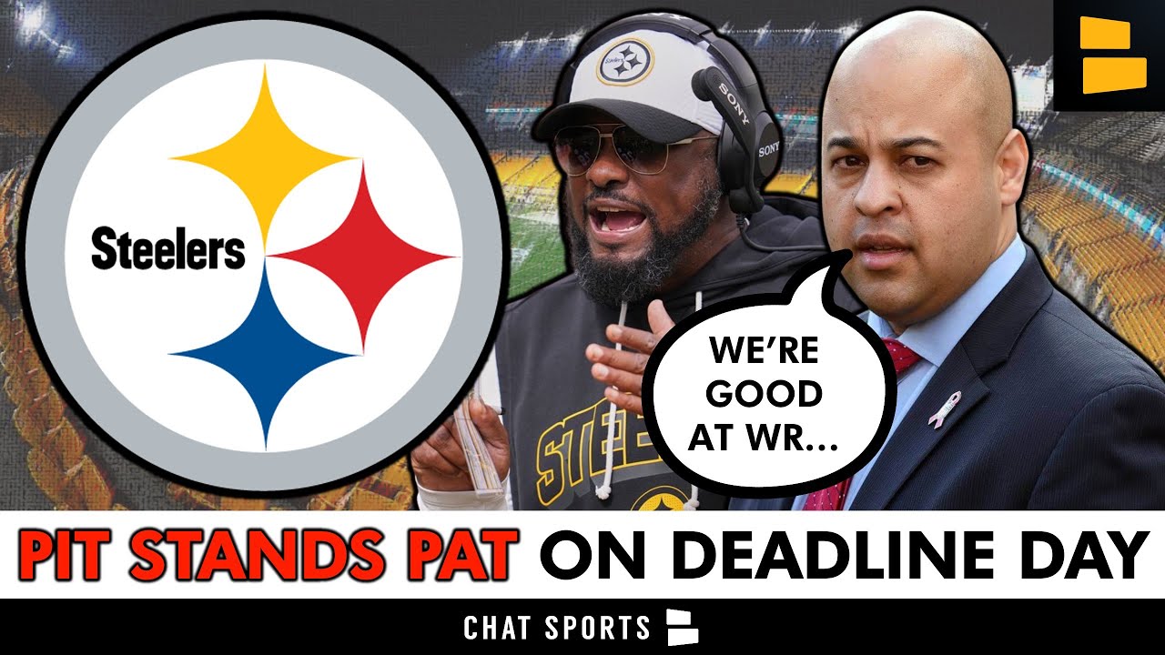 Steelers News: Omar Khan Maintains Stance on Trade Deadline Day and Its Implications