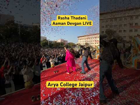 Rasha Thadani, Aaman Devgan Azaad Movie Song Launch - Birangay Song Azaad Ajay Devgn