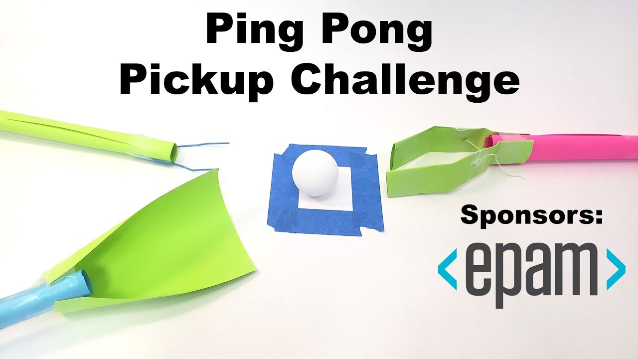 Ping Pong Pickup Challenge 🏓 | 2023 Engineering Contest