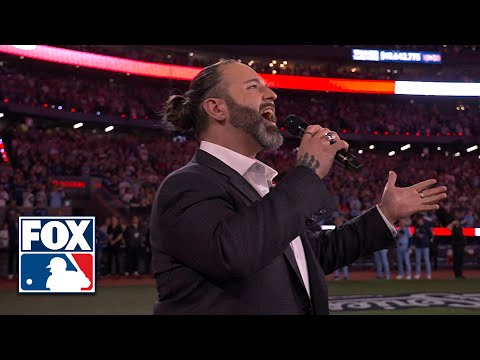 John Vincent & SoulBear perform National Anthems 🇺🇸🇨🇦 ahead of World Series Game 6