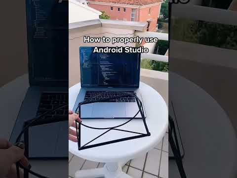 Running Android Studio #android #developer #python #androidstudio #java #fyp #viral