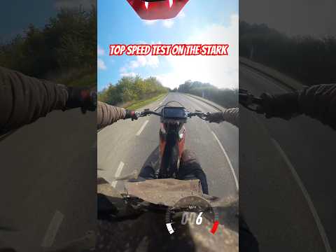 Stark varg top speed test 🏁💨#starkvarg #ebike #fastbike #bikelife #wheelie #subscribe #like #speed