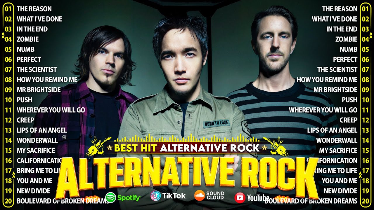 Top Alternative Rock Classics of the 2000s 🎸 | Must-Listen Songs from Hoobastank, Coldplay & More
