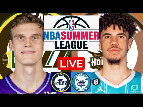 LIVE: UTAH JAZZ vs CHARLOTTE HORNETS | NBA SUMMER LEAGUE | PLAY BY PLAY | SCOREBOARD