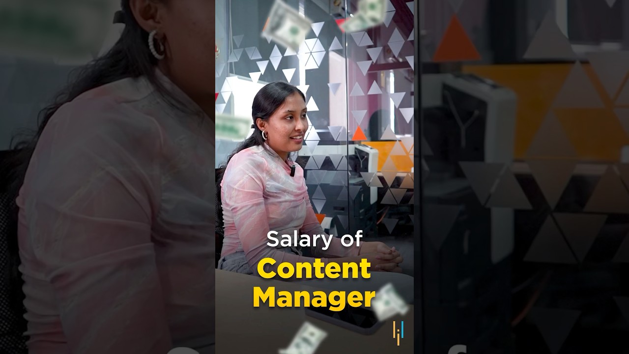 🔥Salary of Content Marketer | What Does A Content Manager Do ? #Shorts | Simplilearn