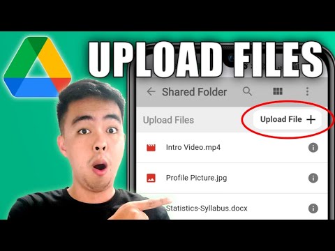 Upload Files to Shared Google Drive Link 📁