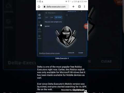 Tutorial how to download delta executor in mobile #roblox