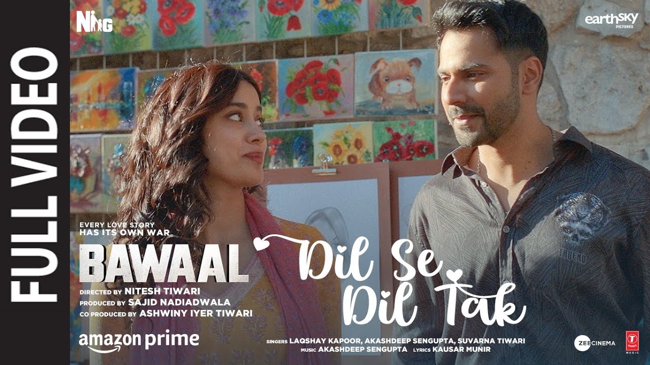 Dil Se Dil Tak Full Song 🎶 | Varun & Janhvi in Bawaal
