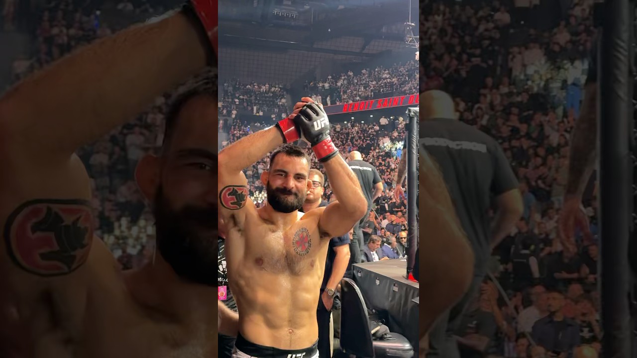Benoit Saint Denis Wins in Round 2 at UFC Paris 🥋