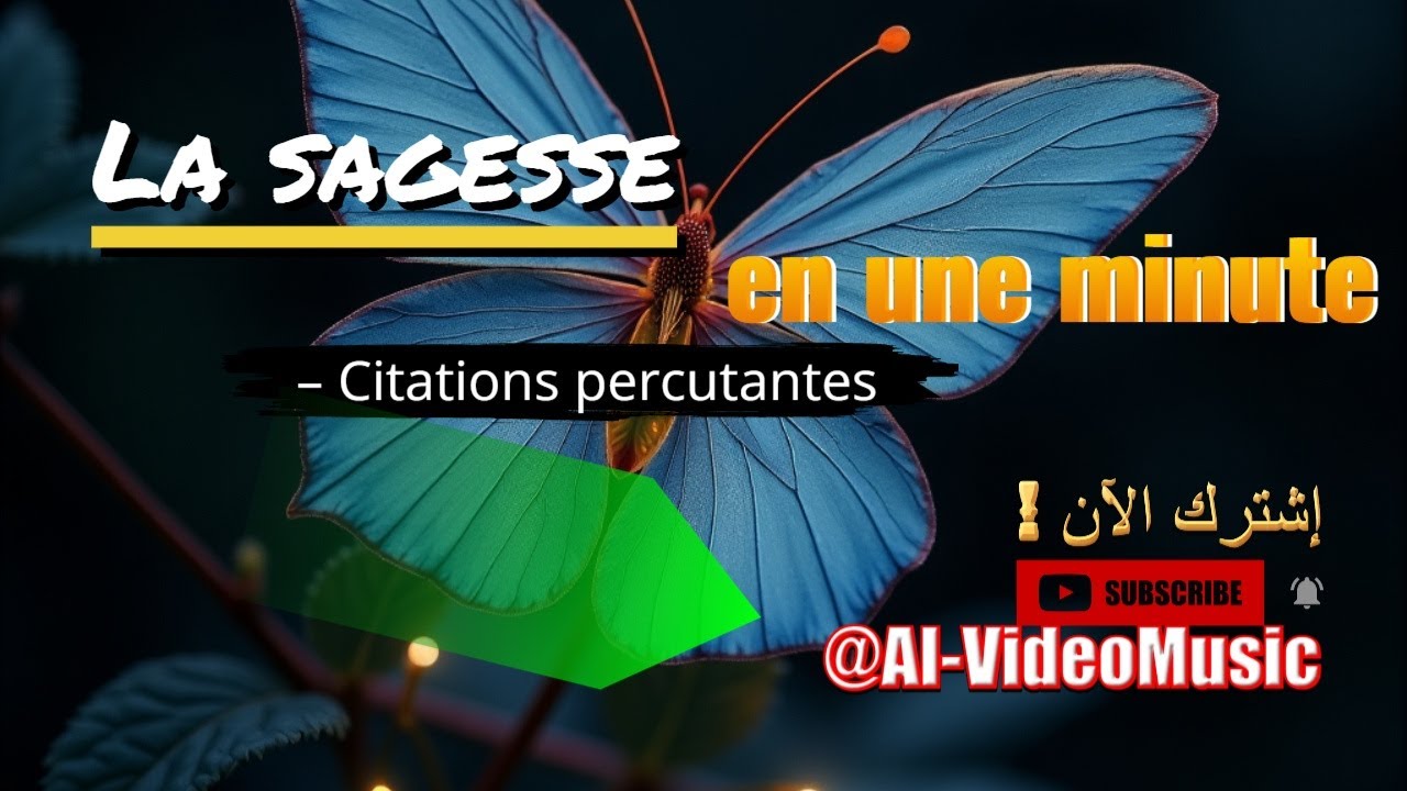 Sagesse en 1 min : Citations inspirantes ✨