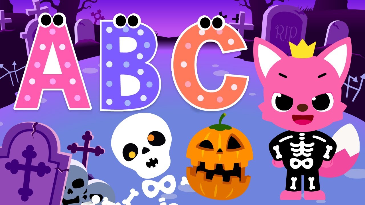 ABC & Numbers Halloween Songs with Baby Shark 🎃