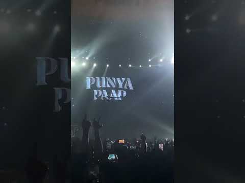 Punya paap Live show | Divine Punya Paap Live Performances in Lollapalooza #shorts #divine #viral
