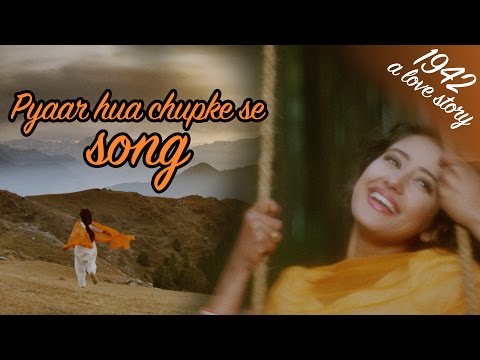 Pyaar hua chupke se - Full VIDEO HD | 1942 A love story | Manisha Koirala | Anil Kapoor