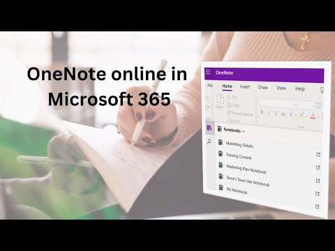 How to use OneNote online. Microsoft 365