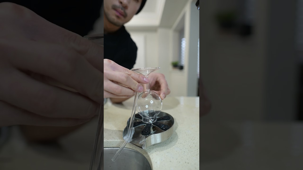 Glass Wash ASMR 💀 | Tiktok & Insta Fame