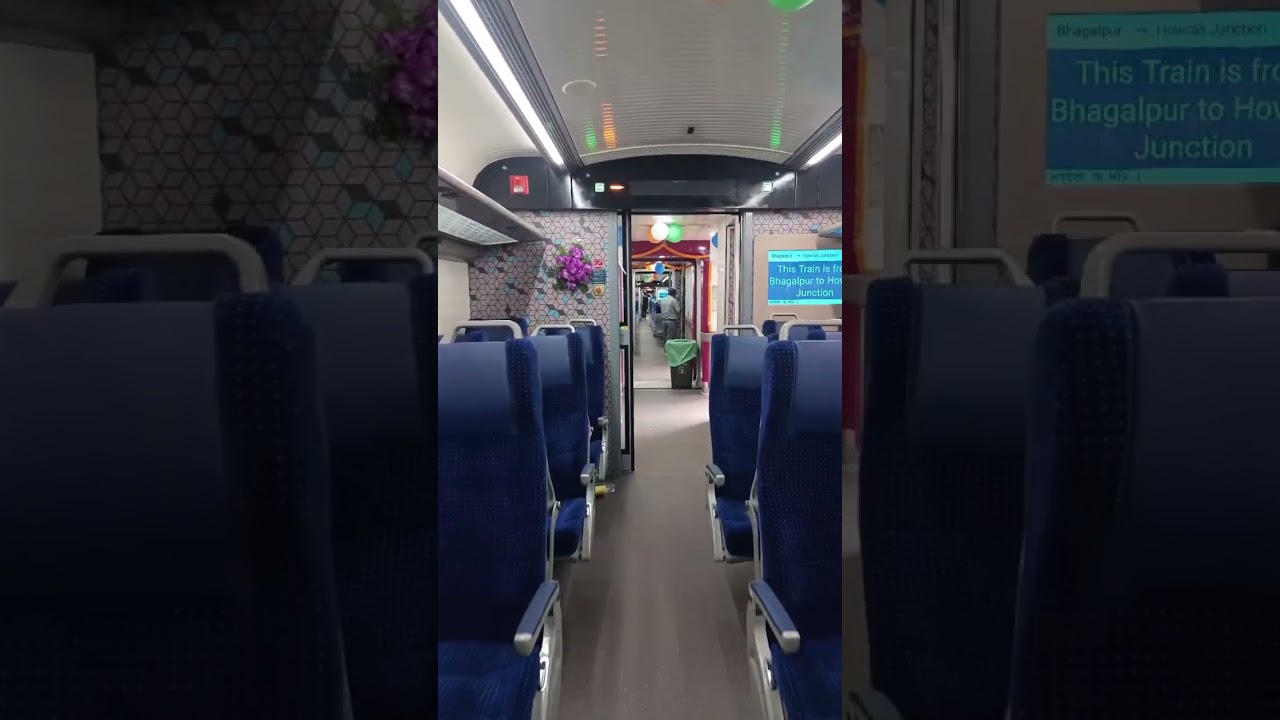 Bhagalpur-Howrah Vande Bharat Train 🚆