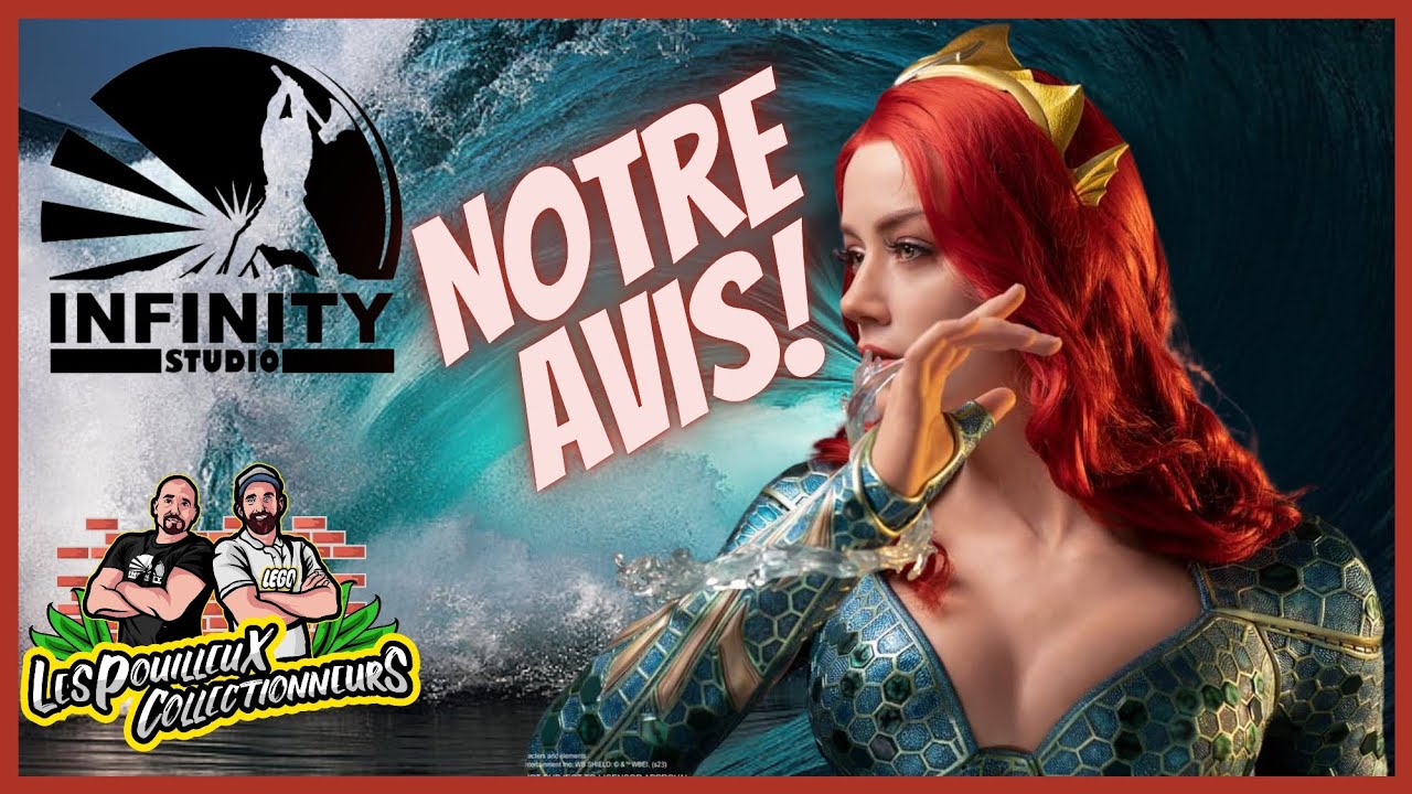 Mera Ocean Queen Life-Size Bust by INFINITY STUDIO 🌊