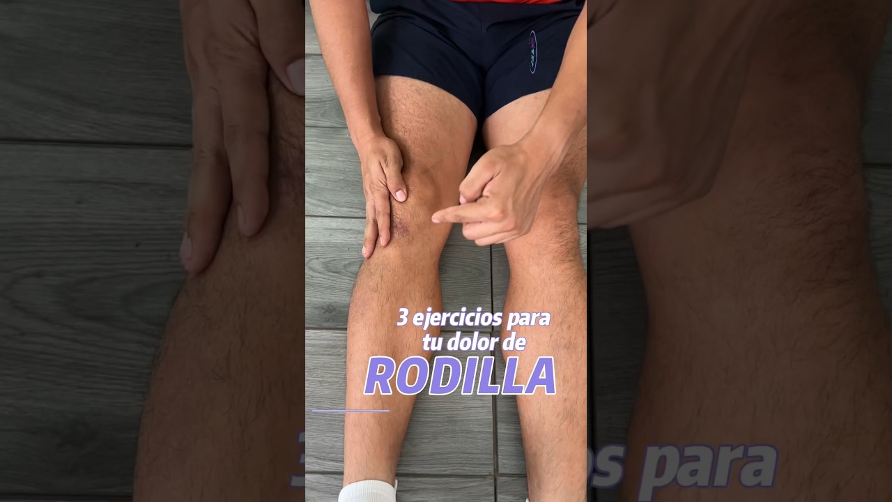 3 Ejercicios para Aliviar Dolor de Rodillas 🦵