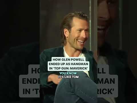 How Glen Powell Ended Up With the Role Of Hangman in Top Gun: Maverick