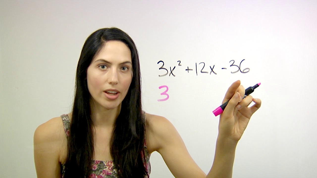Factoring Quadratics Explained by NancyPi