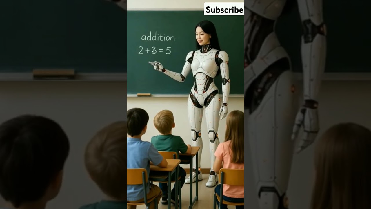 AI Robot Teacher Surprises Students in Class 🤖