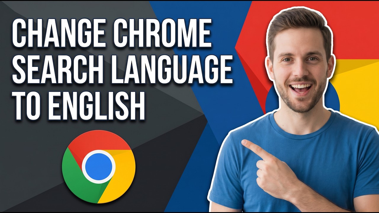 Change Chrome Search Language to English Easily