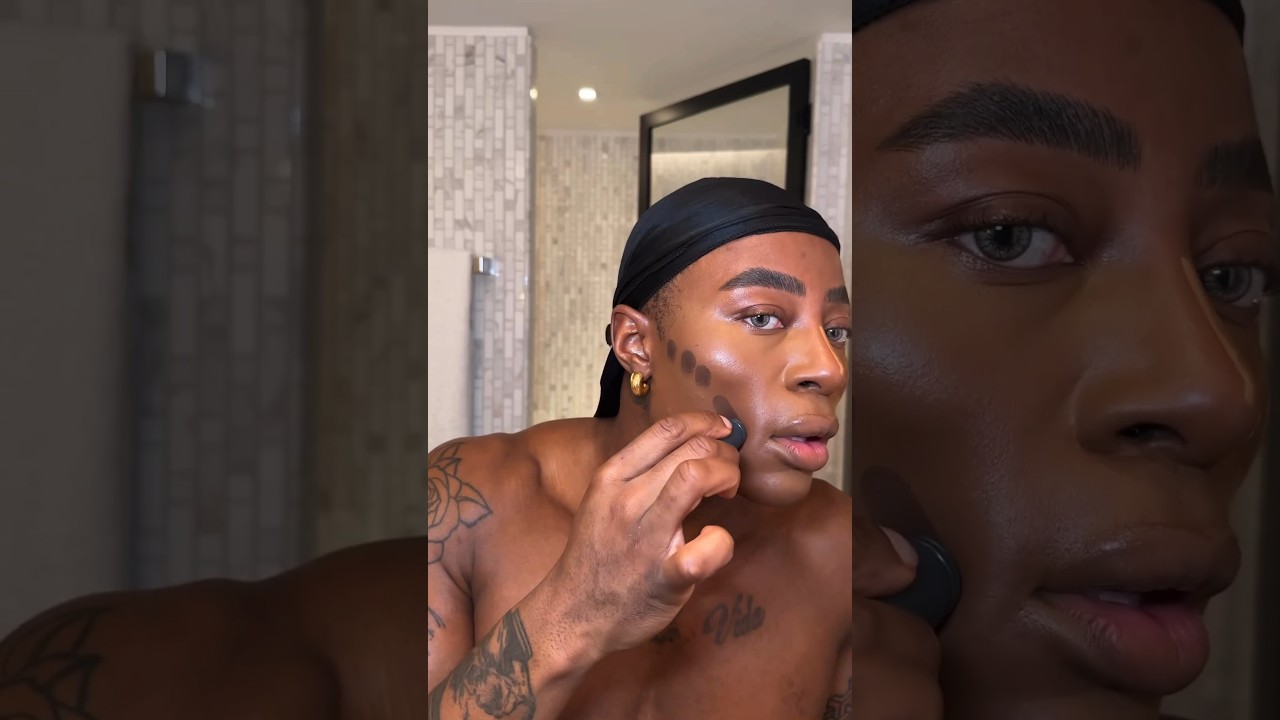 Maquillage pour hommes à peau noire 👨🏿‍🎤