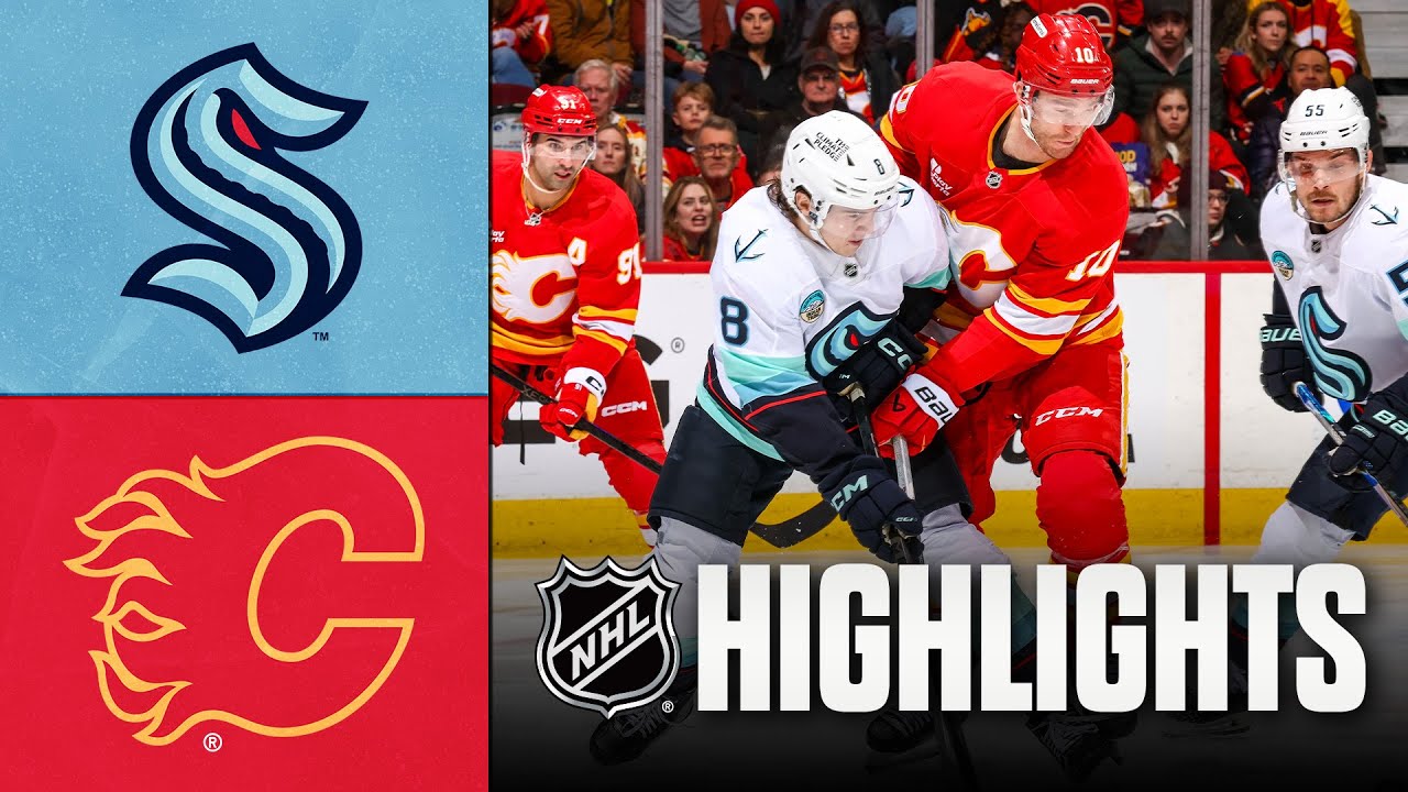 Kraken vs Flames NHL Highlights | Jan 5, 2026