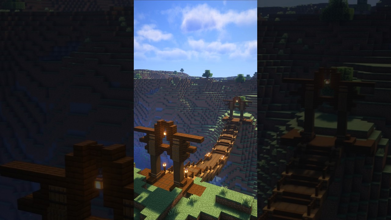 Minecraft Bridge Building: Short Collection 7