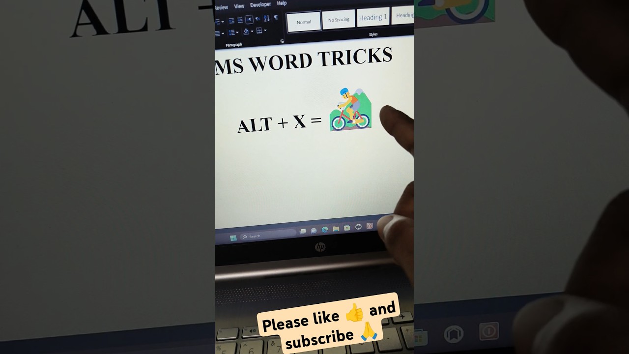 Ms Word Tips, Shortcut Keys & Magic Codes ✨
