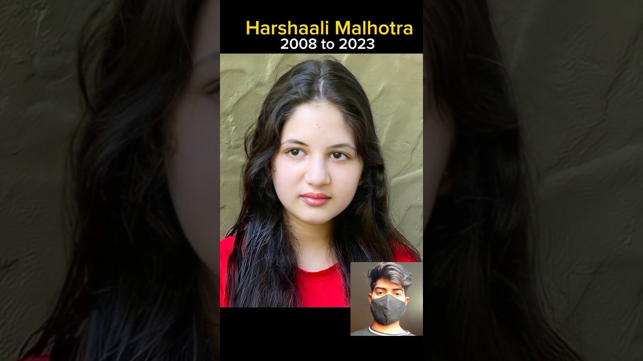Harshaali Malhotra: Life Transformation (2008-2023) ✨