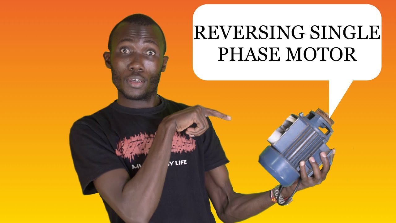 Reversing a Single-Phase Motor Direction 🔄