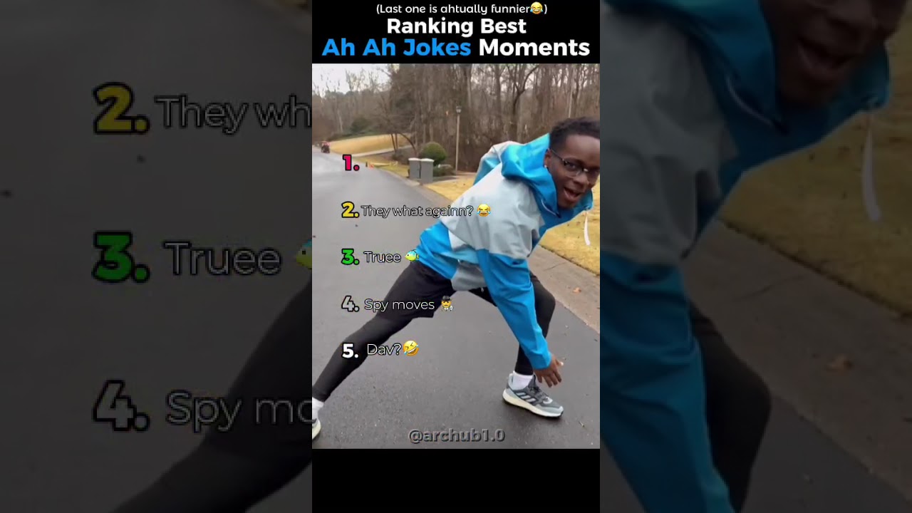 Top Ah Ah Ah Jokes Moments 😂
