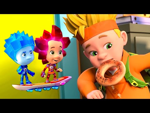 ТУРНИКЕТ (Новая серия!) I Фиксики. Дай пять! Бонус — об охранных устройствах