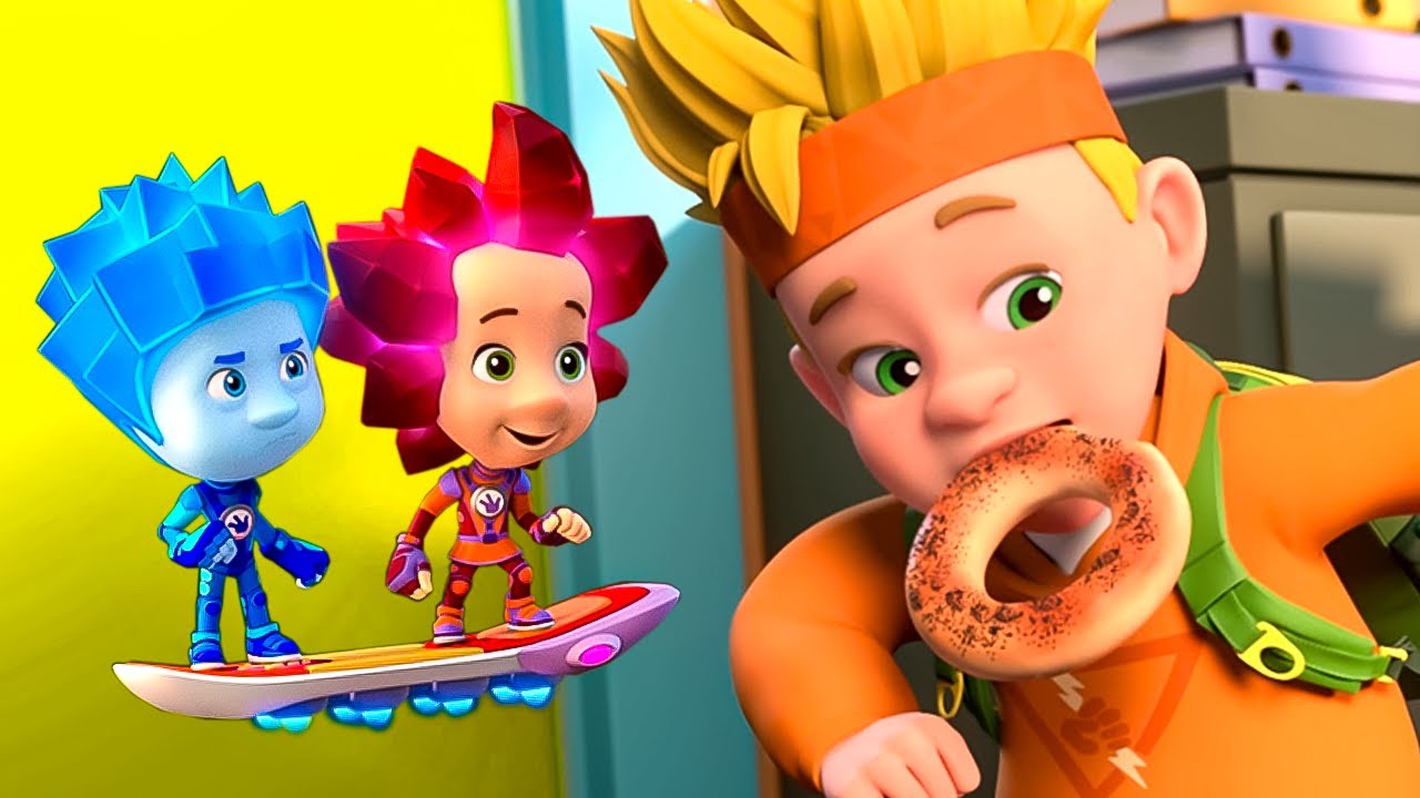 ТУРНИКЕТ (Новая серия!) | Фиксики и неожиданный гость — охранные устройства 🛡️