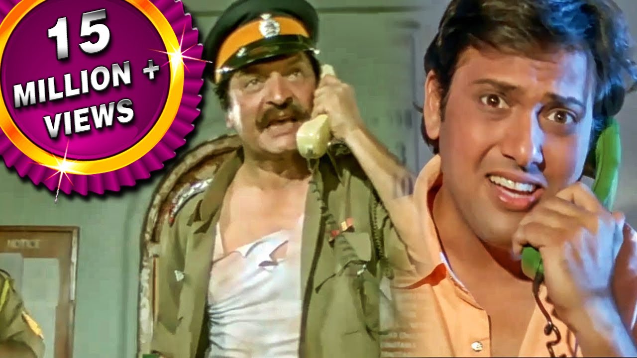 गोविंदा-असरानी की हिट कॉमेडी सीन | दूल्हे राजा 🎭