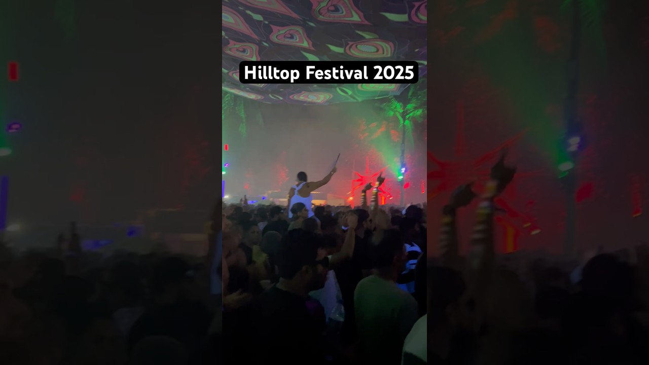 Hilltop Festival 2025 in Goa Vagator 🎶