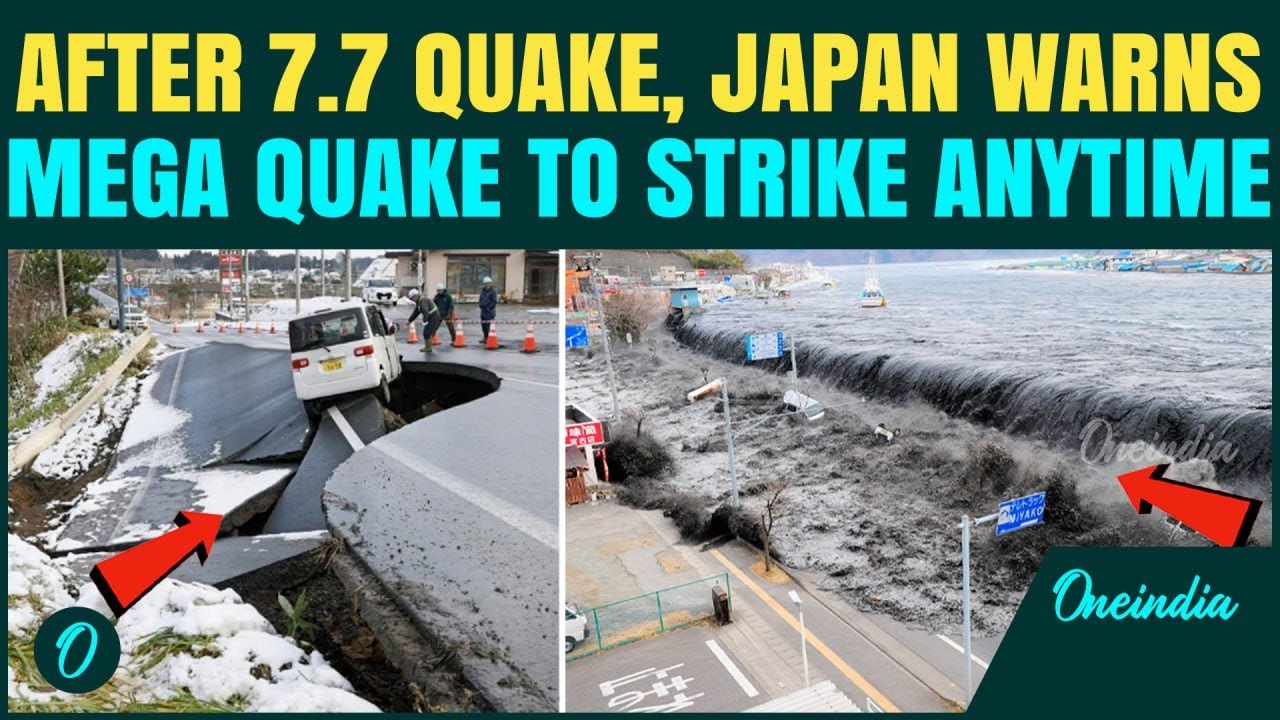 Japan Earthquake M7.7 Triggers 180,000 Evacuations 🚨