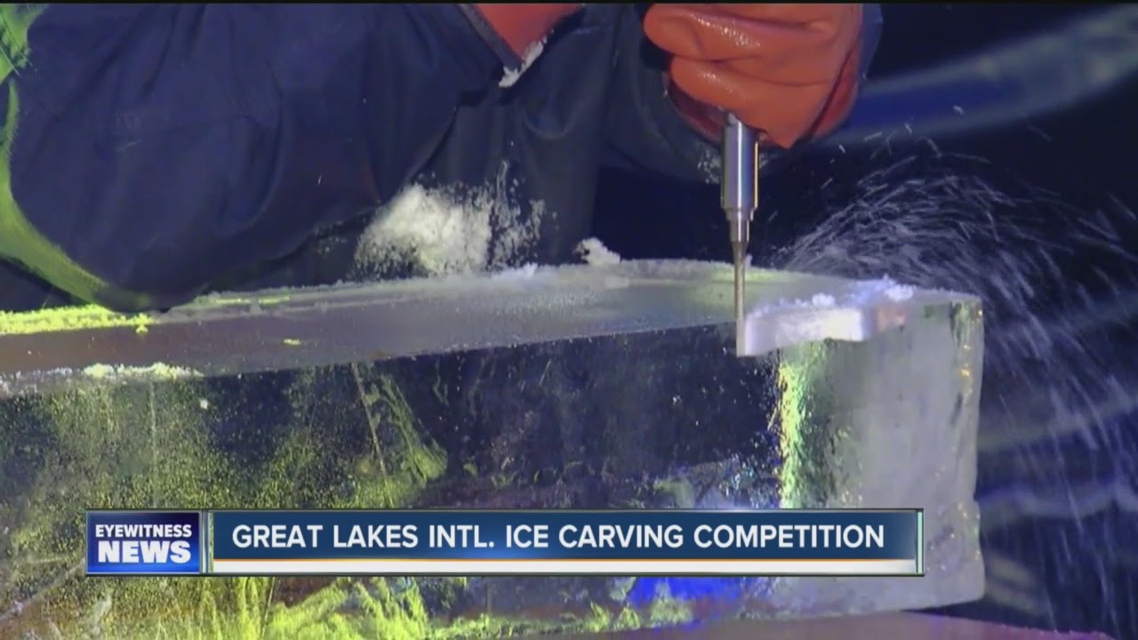 Experience the Spectacle: International Ice Carving Competition at Erie County Fairgrounds ❄️
