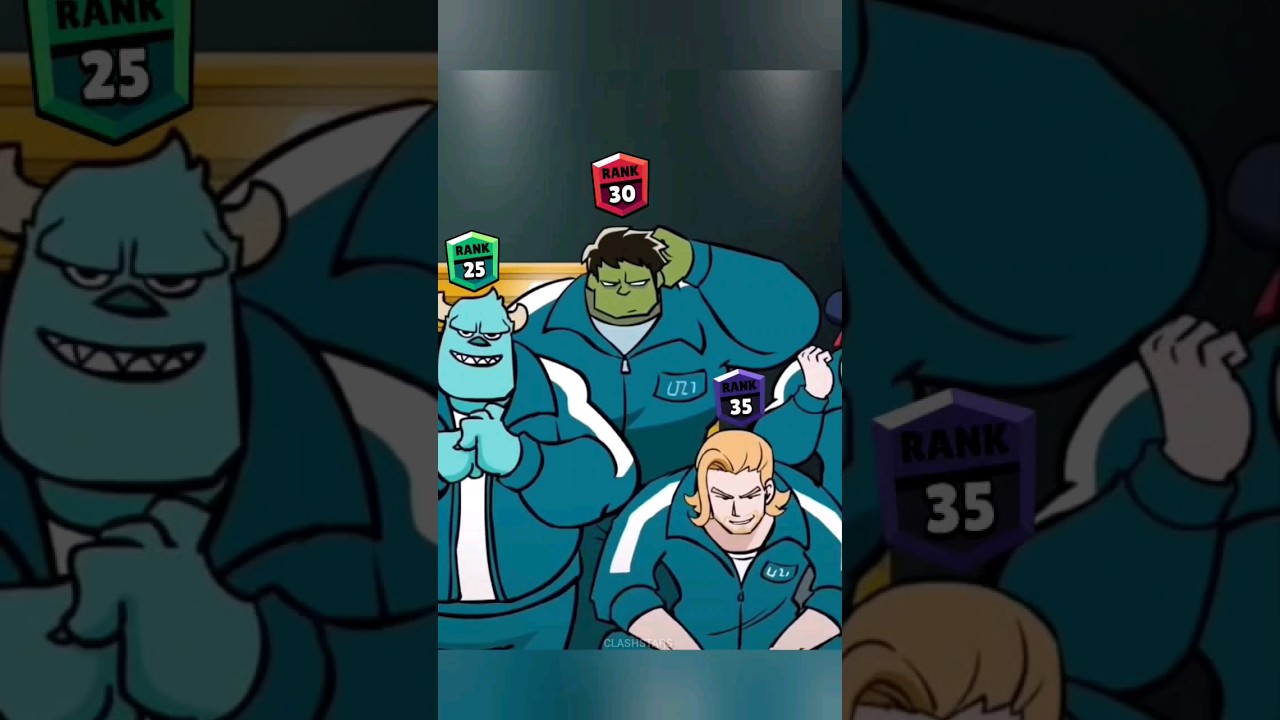 Brawl Stars Rank Highlights and Memes | Global Shorts