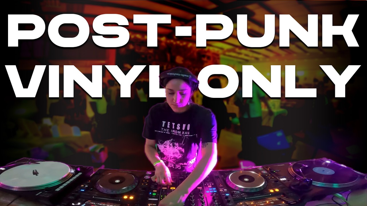 Post-Punk & Coldwave Vinyl DJ Set 🎶