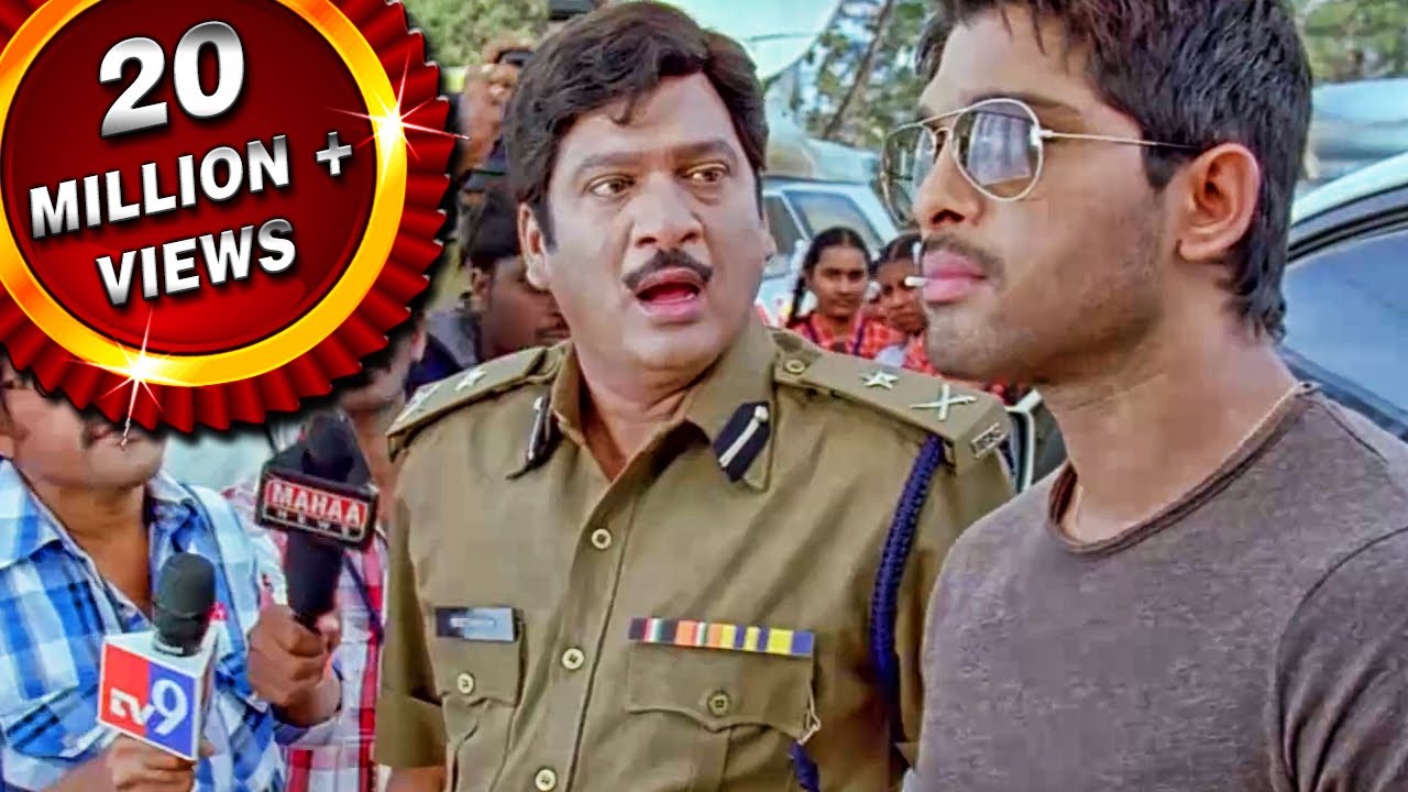 अल्लू अर्जुन का जबरदस्त ठोकने का अंदाज देखकर राजेंद्र प्रसाद भी हैरान रह गए! 🔥