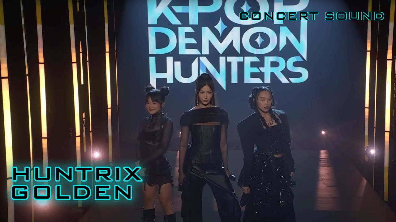 HUNTRIX 'GOLDEN' Live Concert 🎧