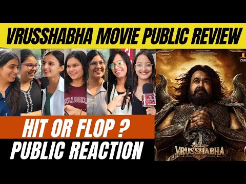Vrusshabha Movie: Public Reactions & Reviews 🎬