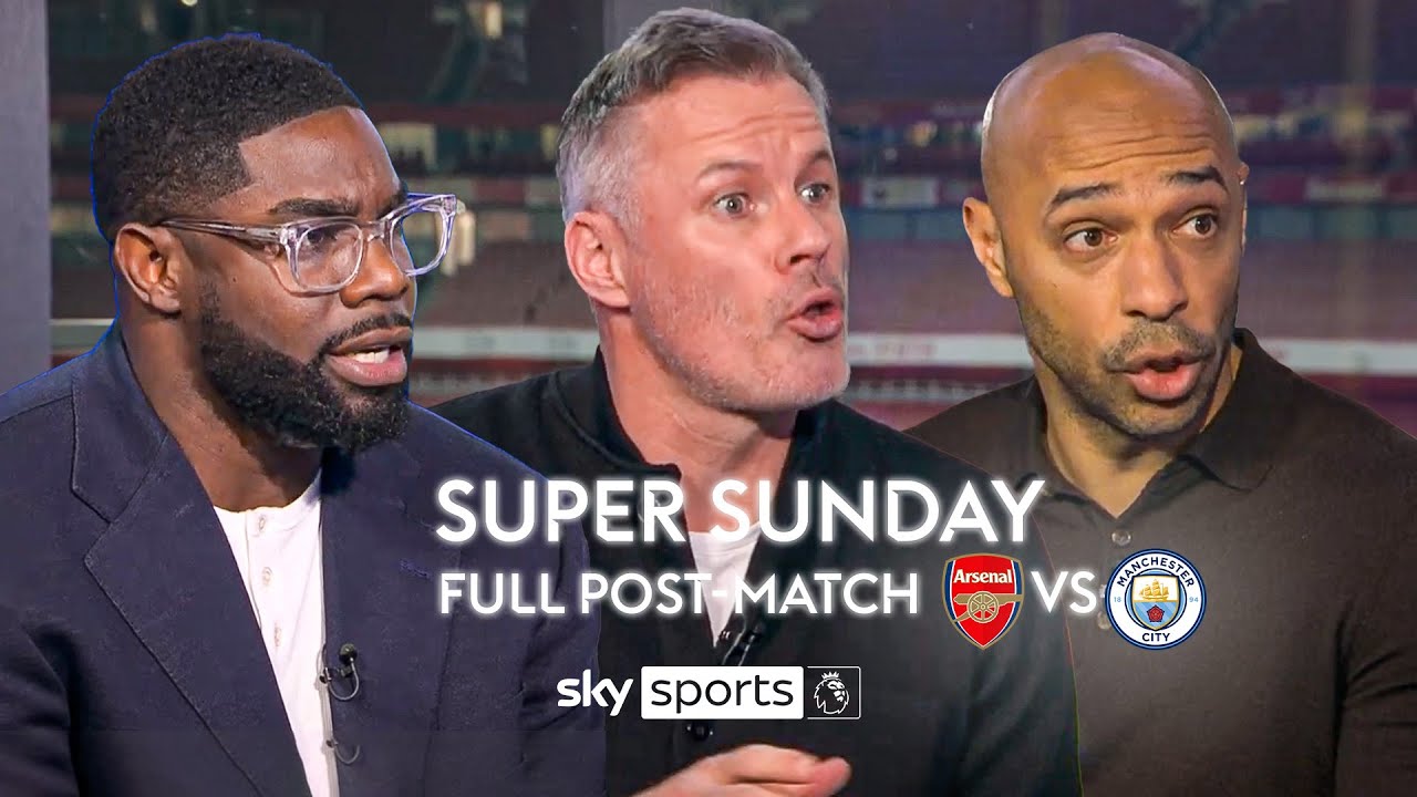 Super Sunday Showdown: Arsenal Dominates Manchester City 5-1 ⚽