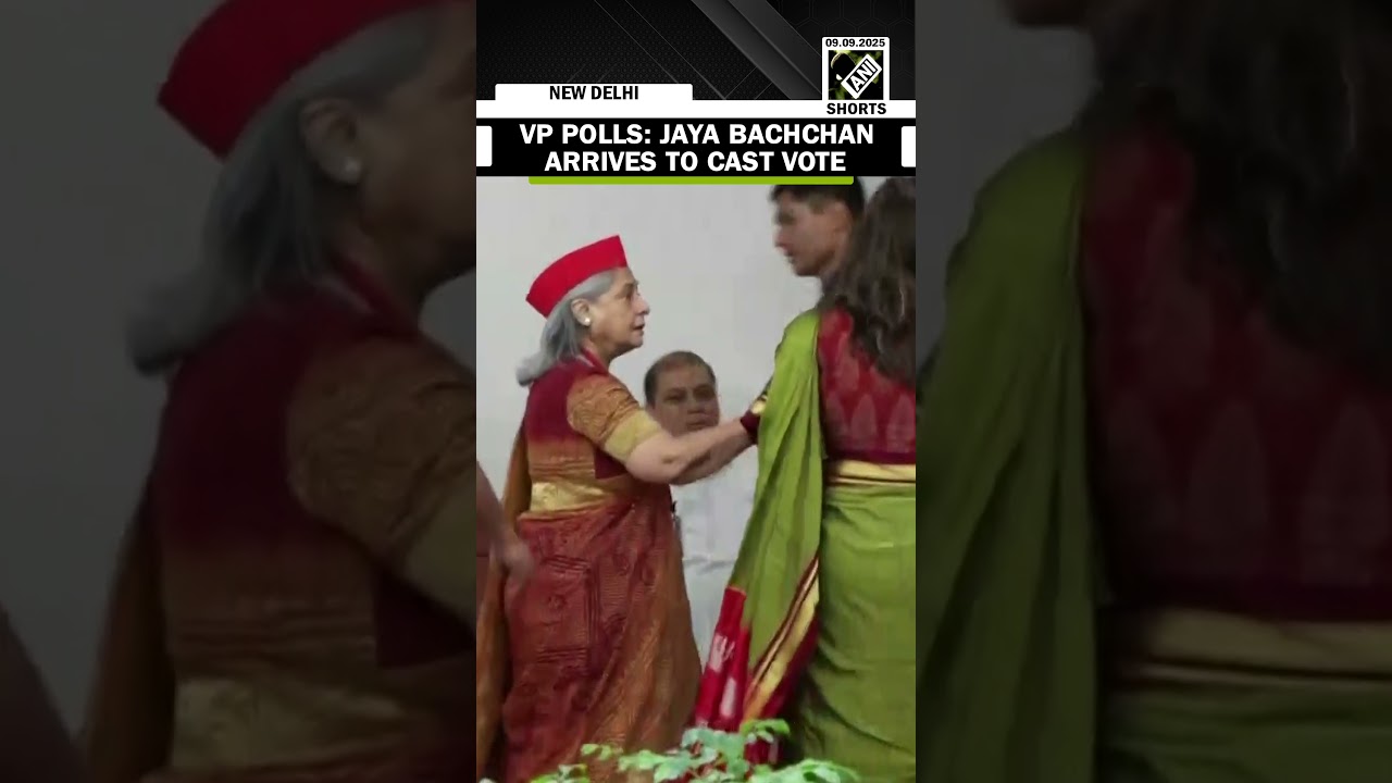 Jaya Bachchan Votes in Vice Presidential Election 🗳️